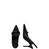 Furla Black Leather High Heel Pumps